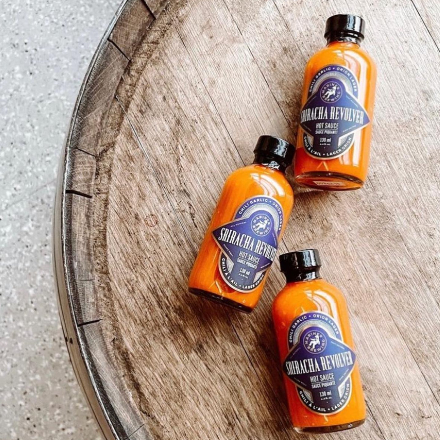 Sriracha Revolver Chili Garlic Hot Sauce - 130ml