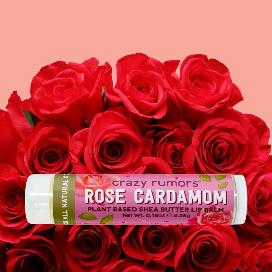 Crazy Rumors Rose Cardamom Lip Balm - 4.2g