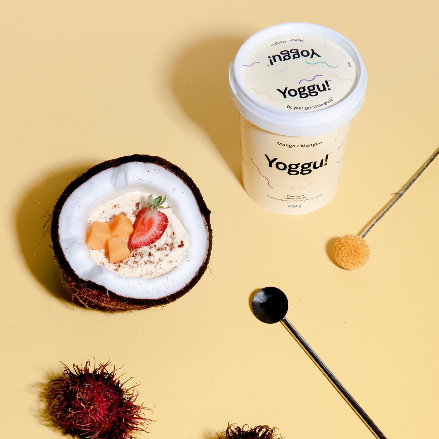 Yoggu Mango Coconut Yogurt - 450g