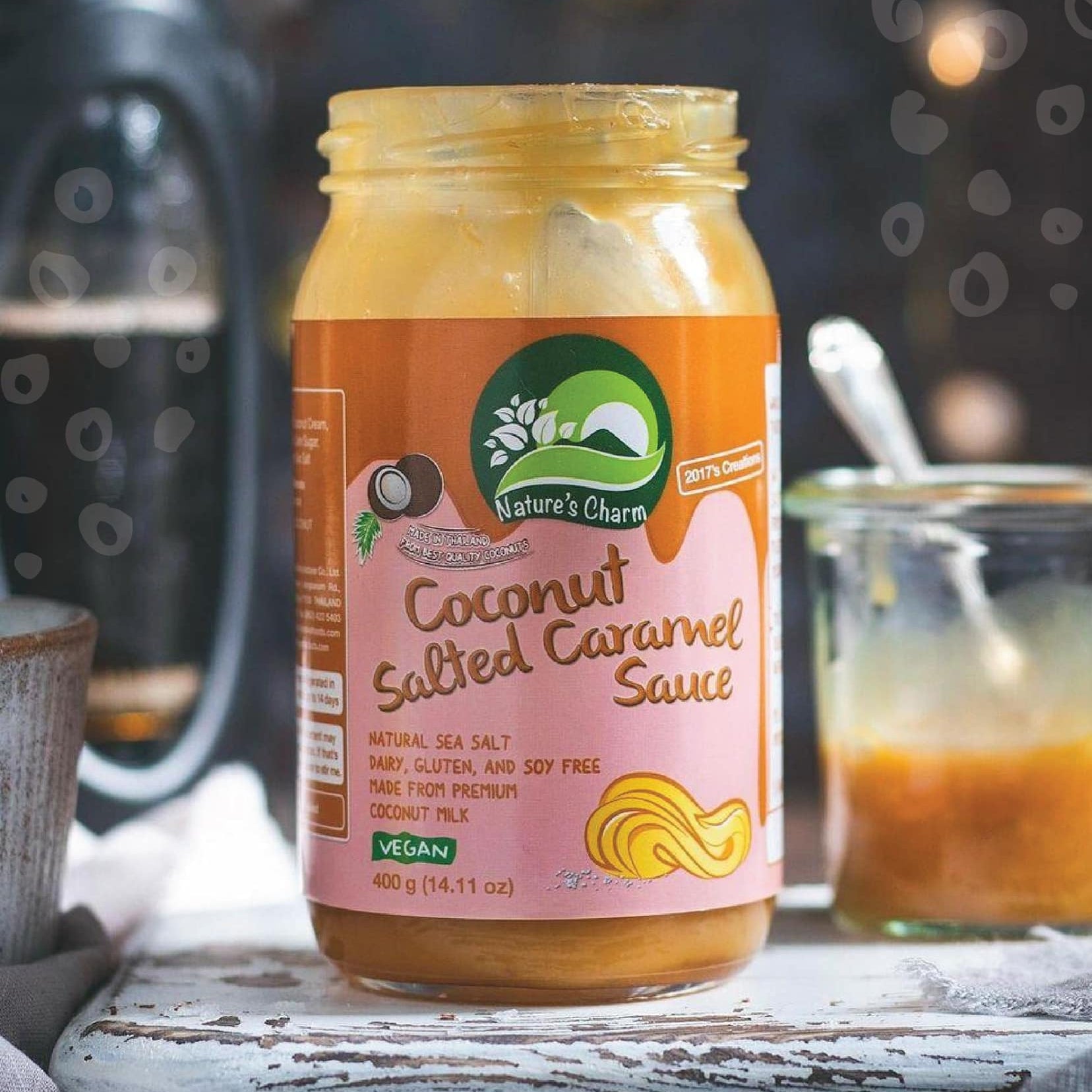 Nature's Charm Salted Coconut Caramel Sauce - 400g