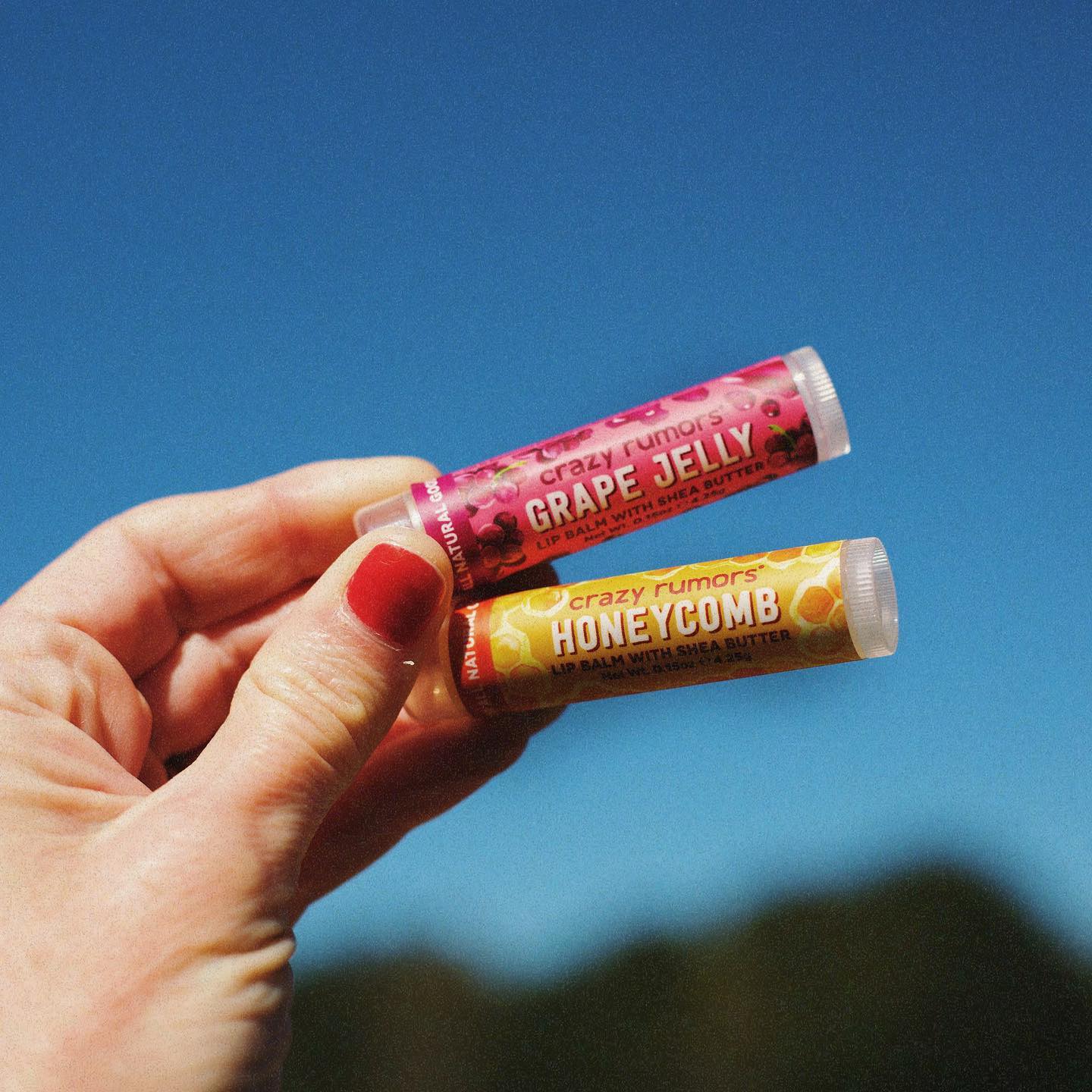 Crazy Rumors Grape Jelly Lip Balm - 4.2g