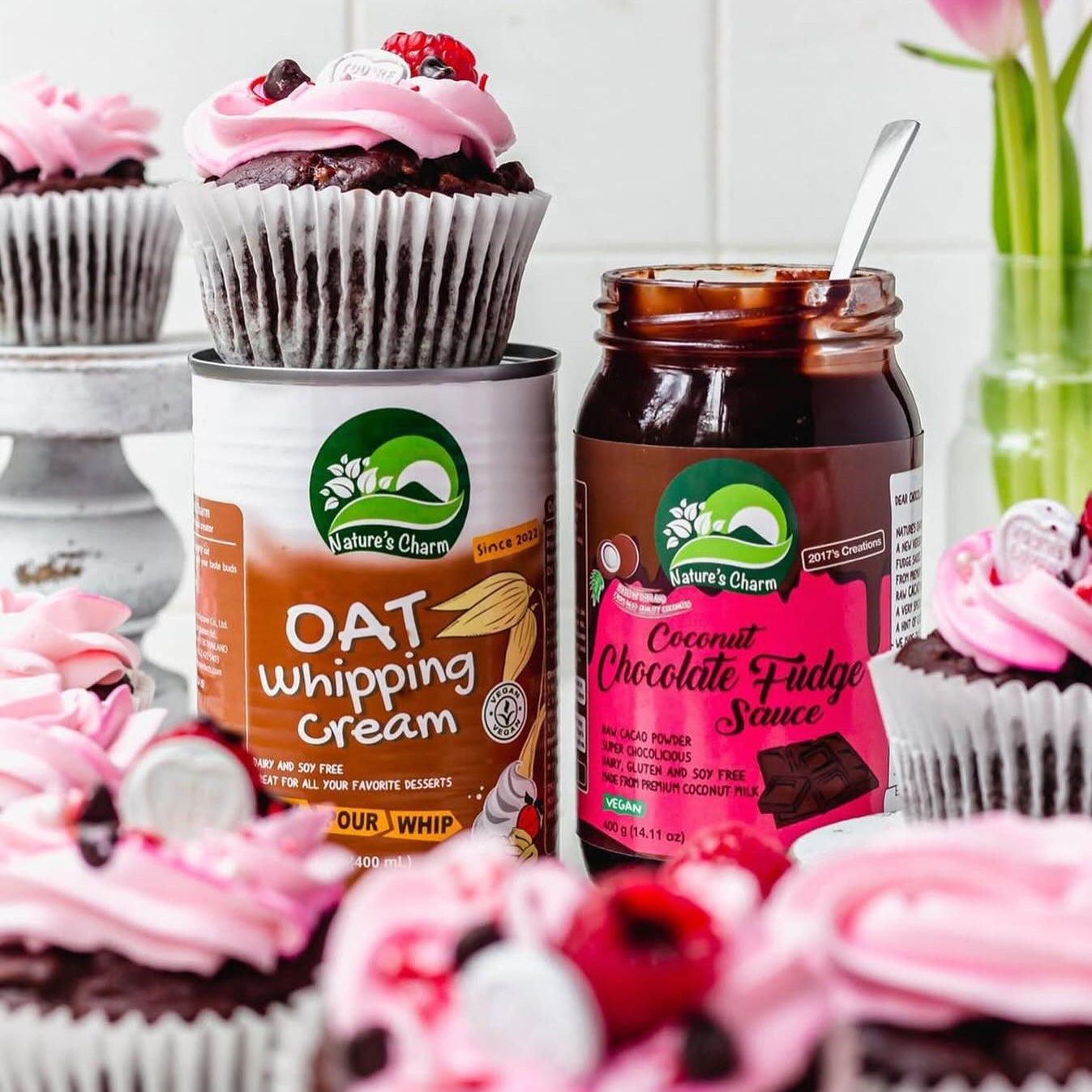 Nature's Charm Oat Milk Whipping Cream - 400ml