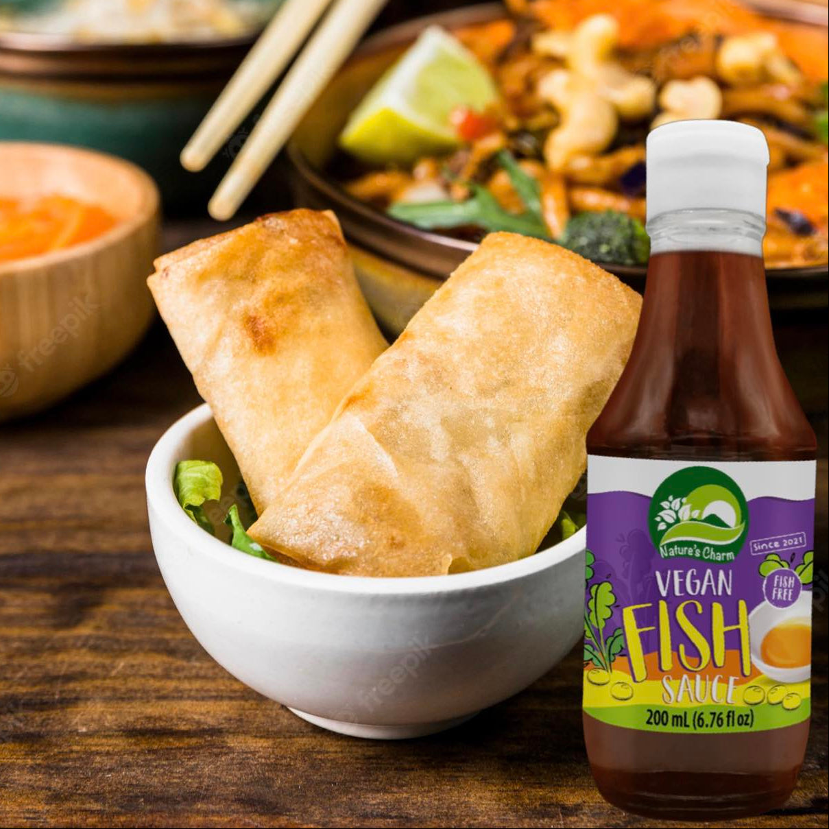 Nature's Charm Vegan Fish Sauce - 200ml