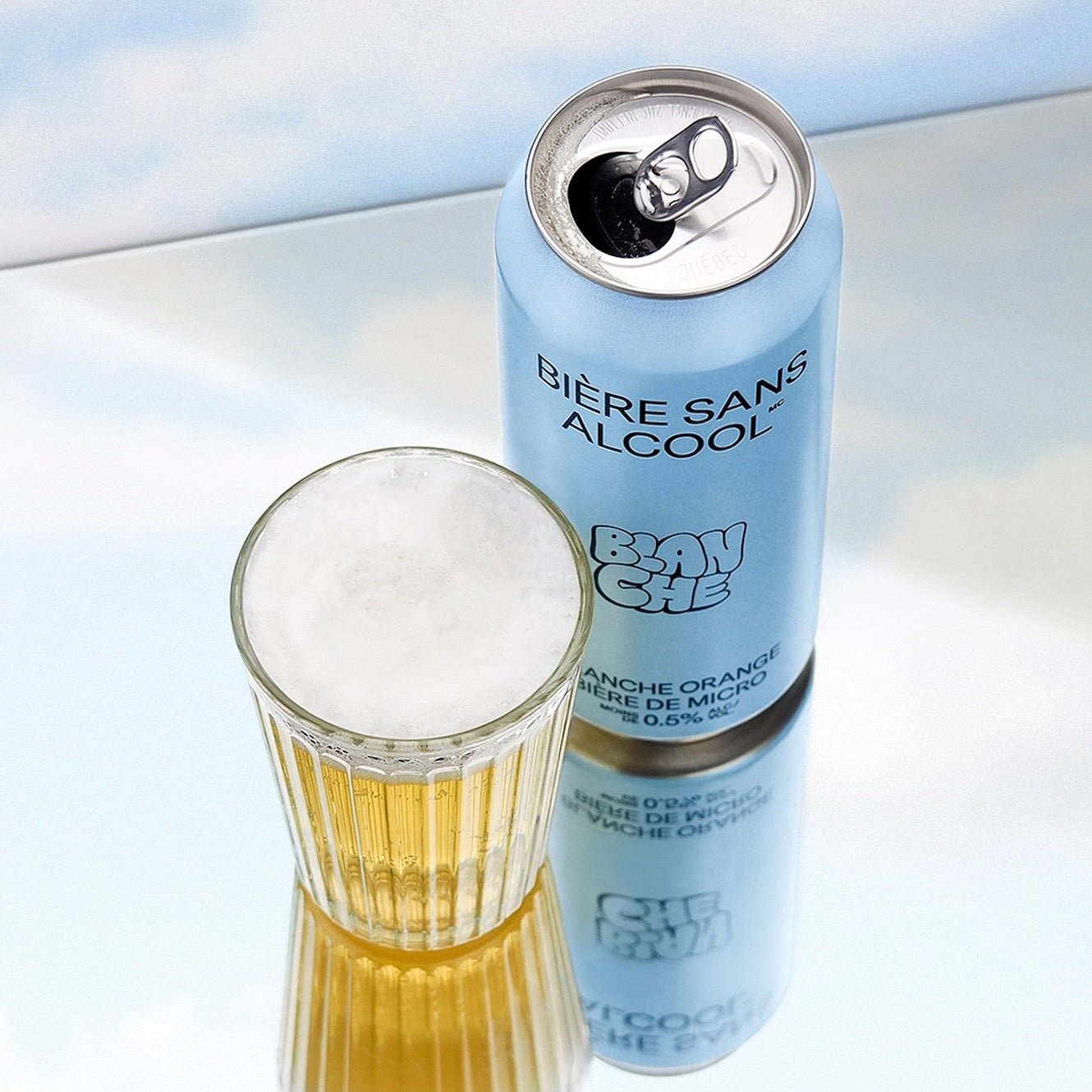 Biere Sans Alcool Non-Alcoholic White Orange - 473ml