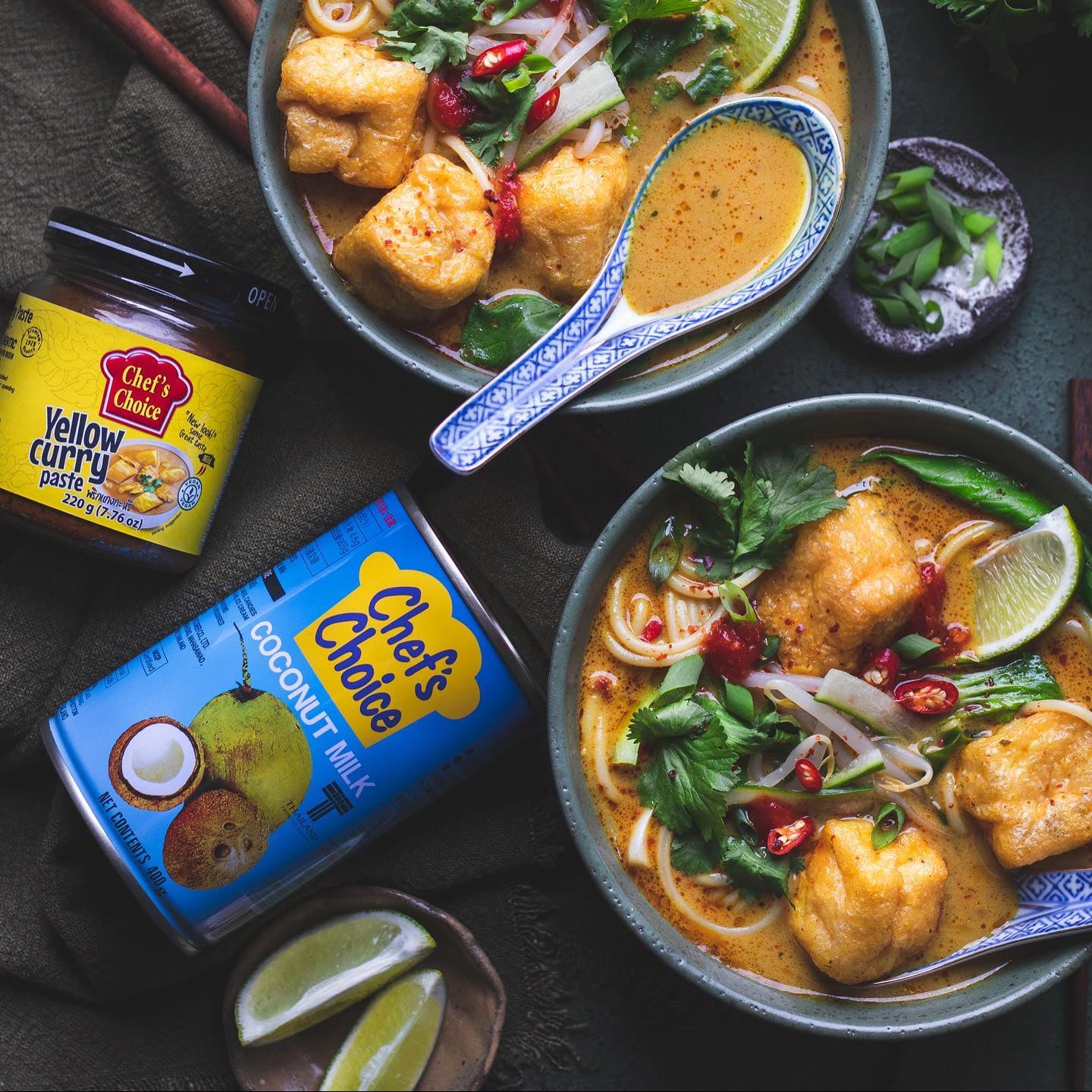 Chef's Choice Pâte de Curry Jaune - 220g