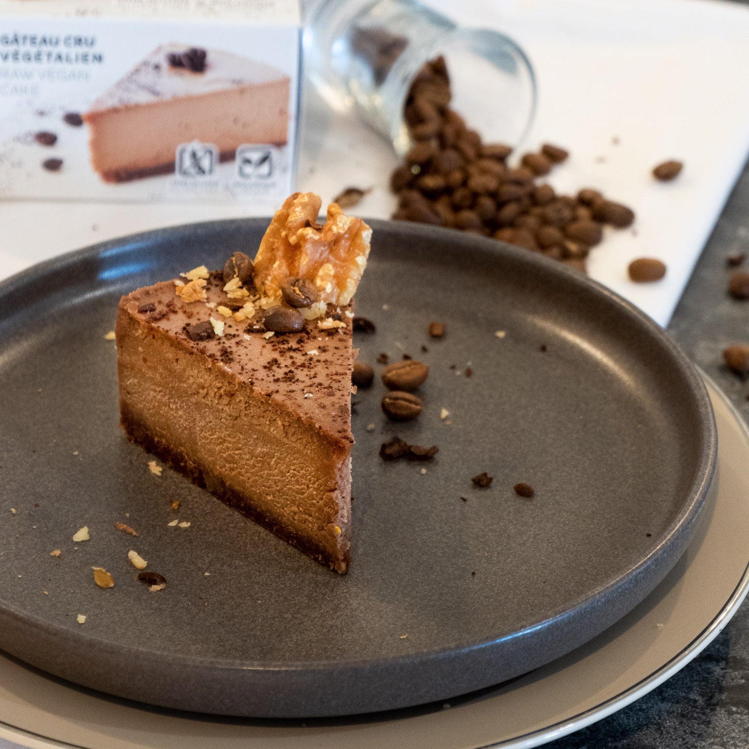 Gâteau au fromage au caramel et aux noix de pécan Rawesome - 95g
