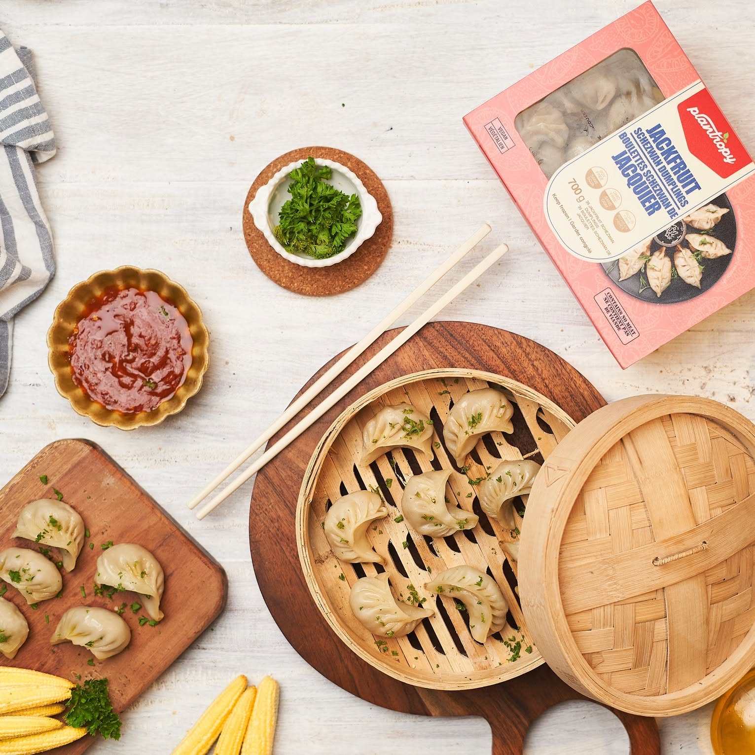 Plantropy Jackfruit Sichuan Dumplings - 280g