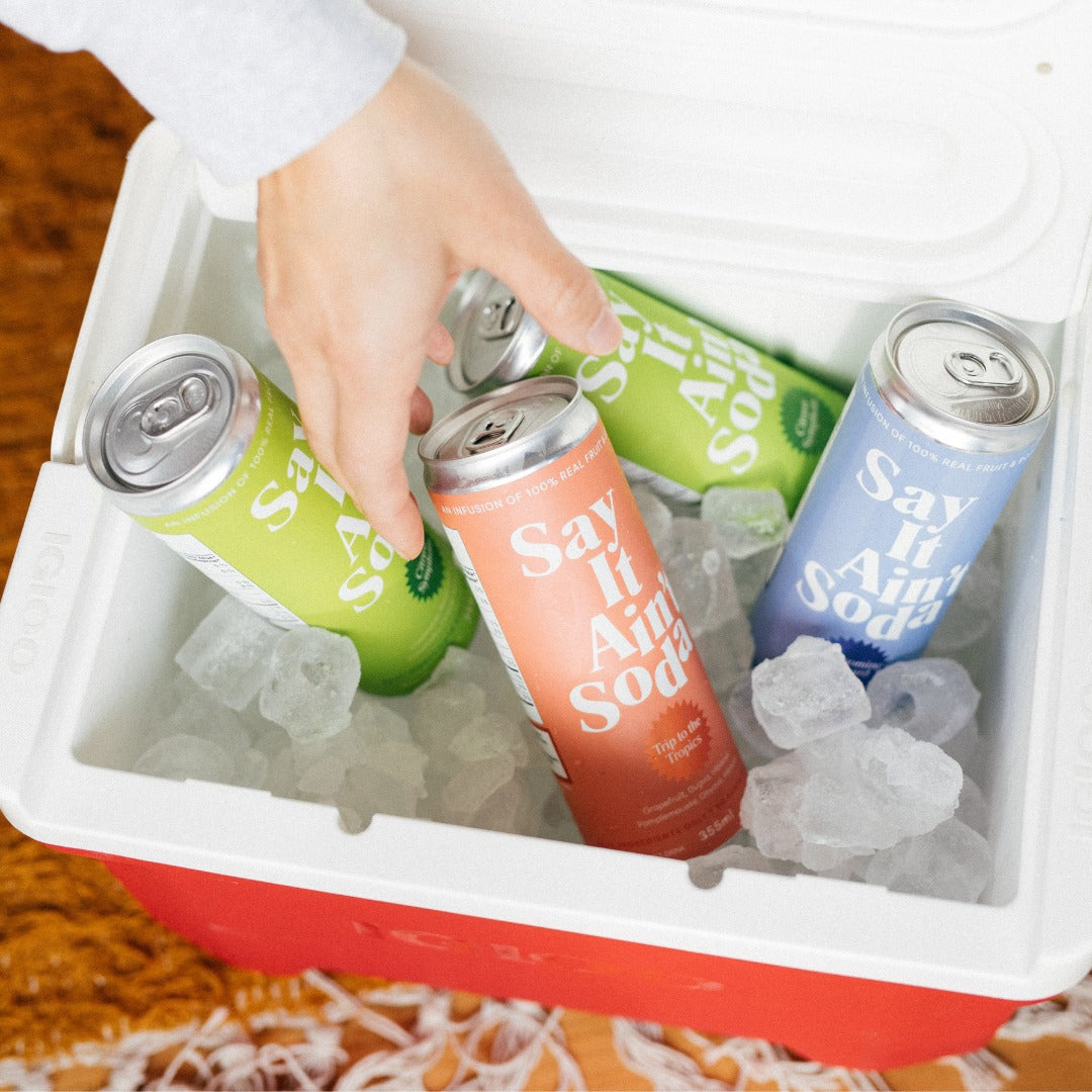 Say It Ain't Soda Trip To The Tropics - 355ml – Vegan Supply