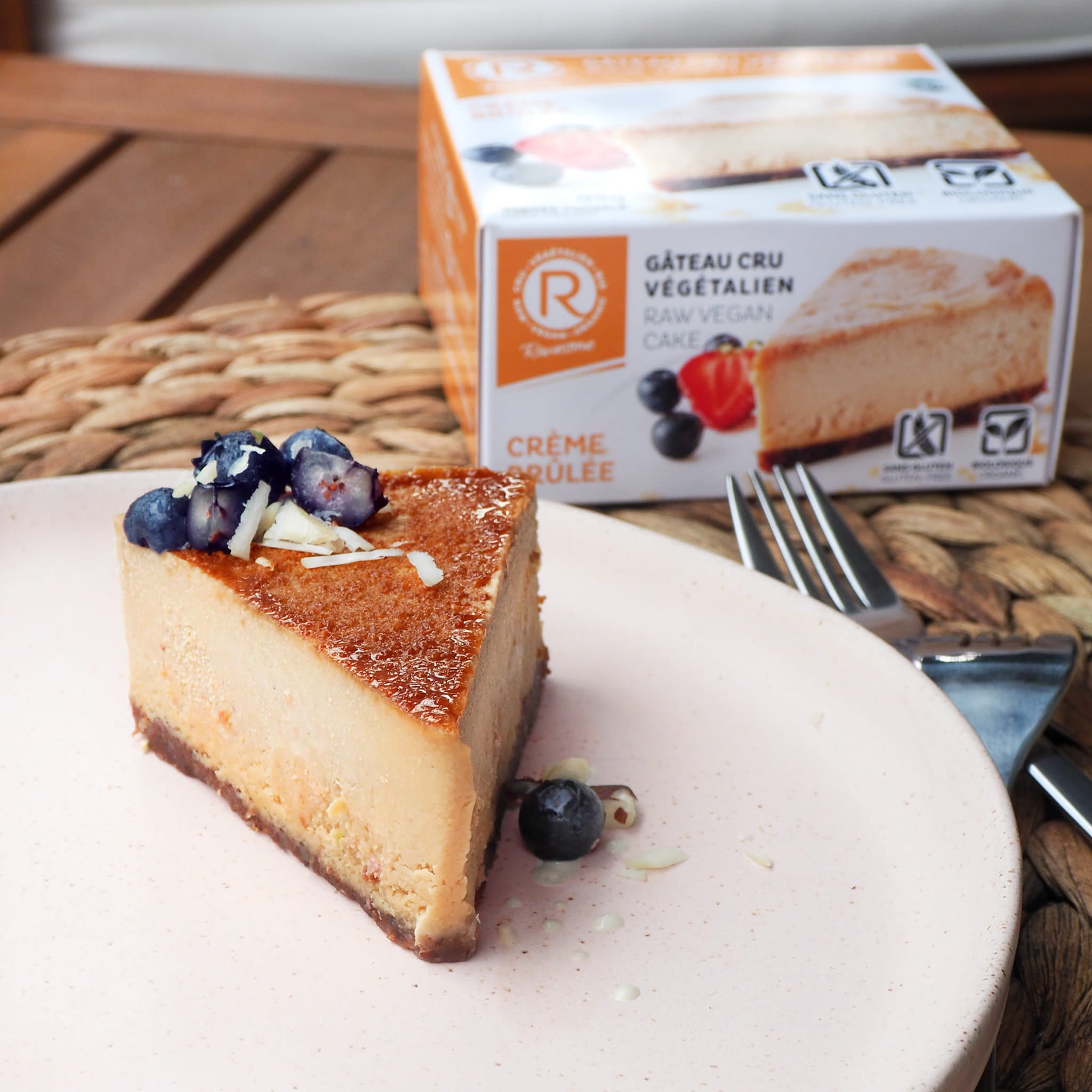 Rawesome Crème Brûlée Cheesecake - 95g
