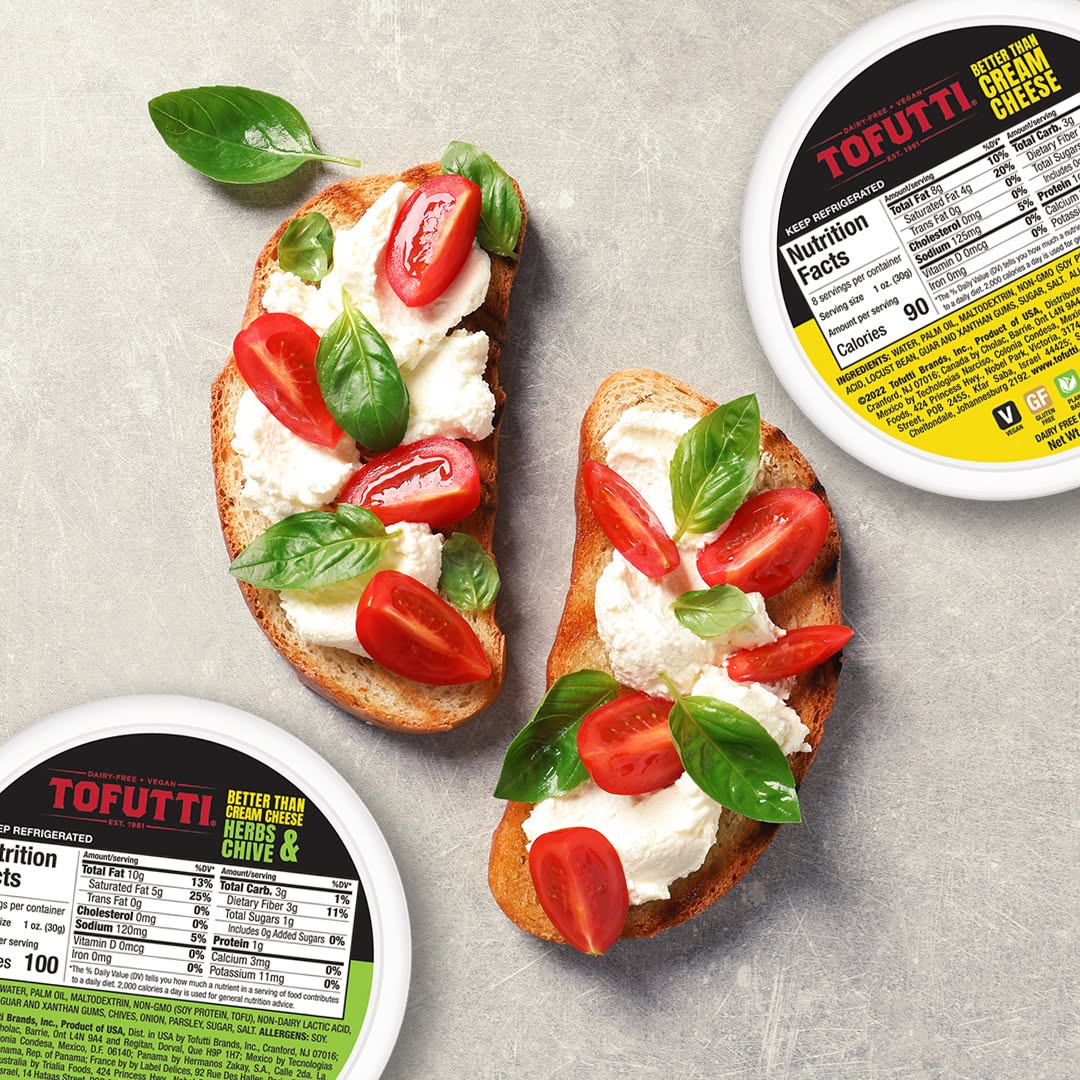 Tofutti Herbs And Chives Better Than Cream Cheese - 227g