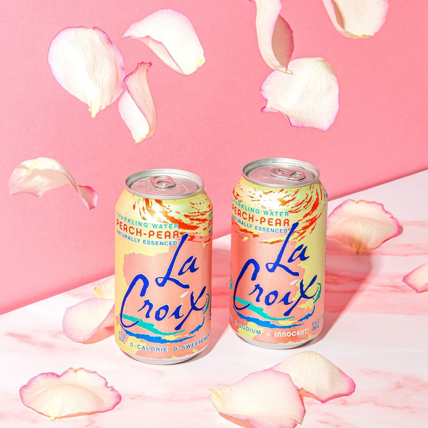 La Croix Peach Pear Sparkling Water - 355ml – Vegan Supply