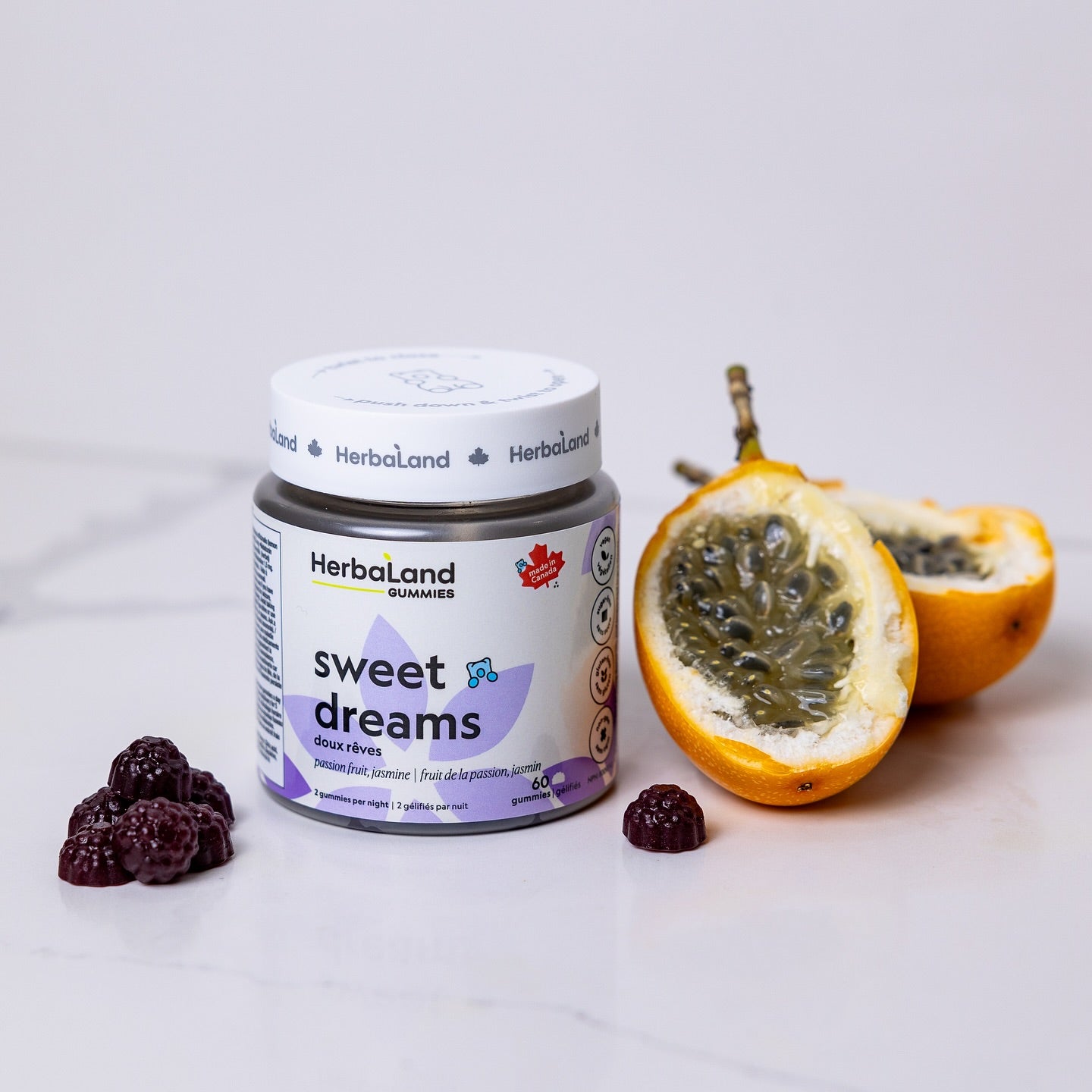 Herbaland Sweet Dreams - 60 Gummies – Vegan Supply