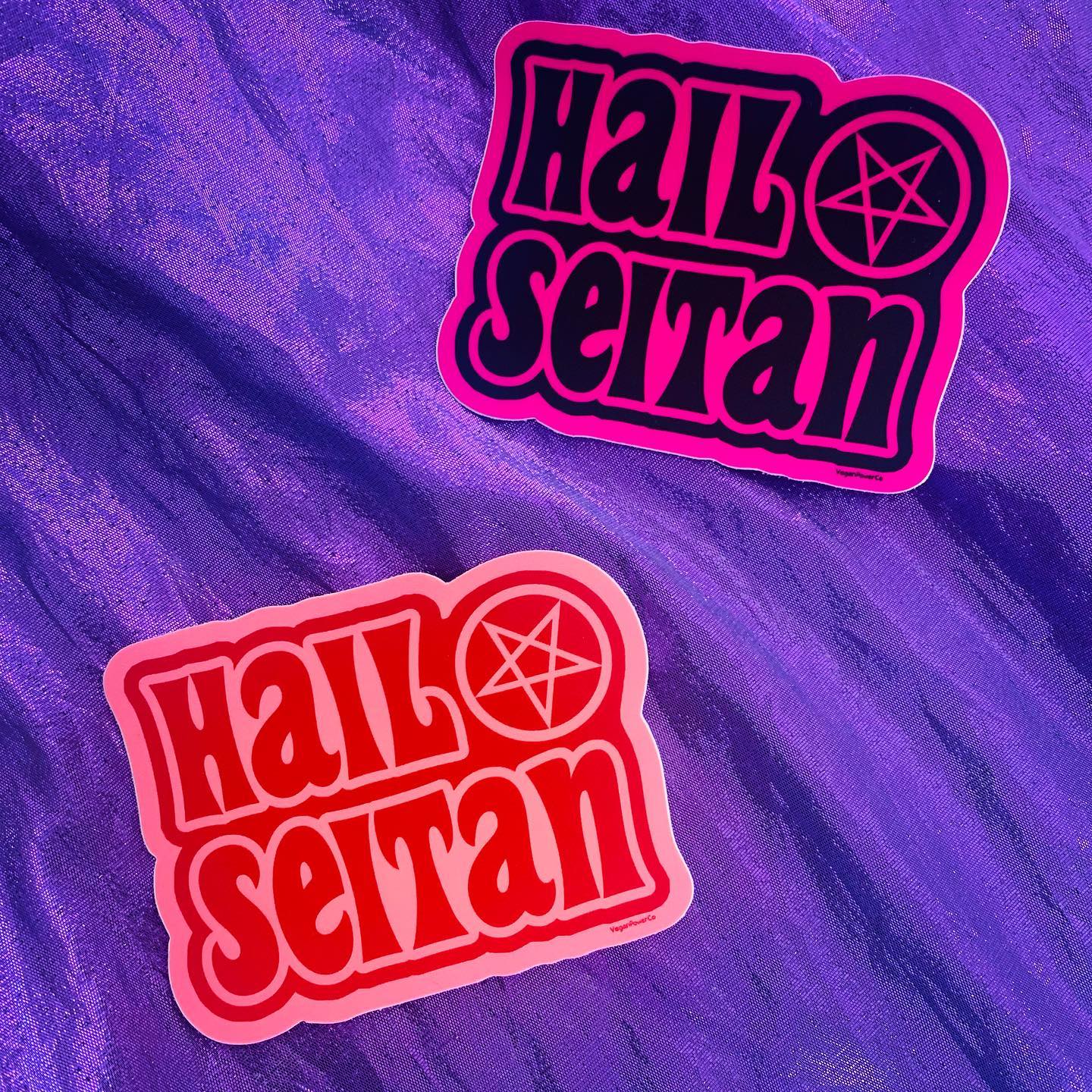 Vegan Power Co 'Hail Seitan' Sticker