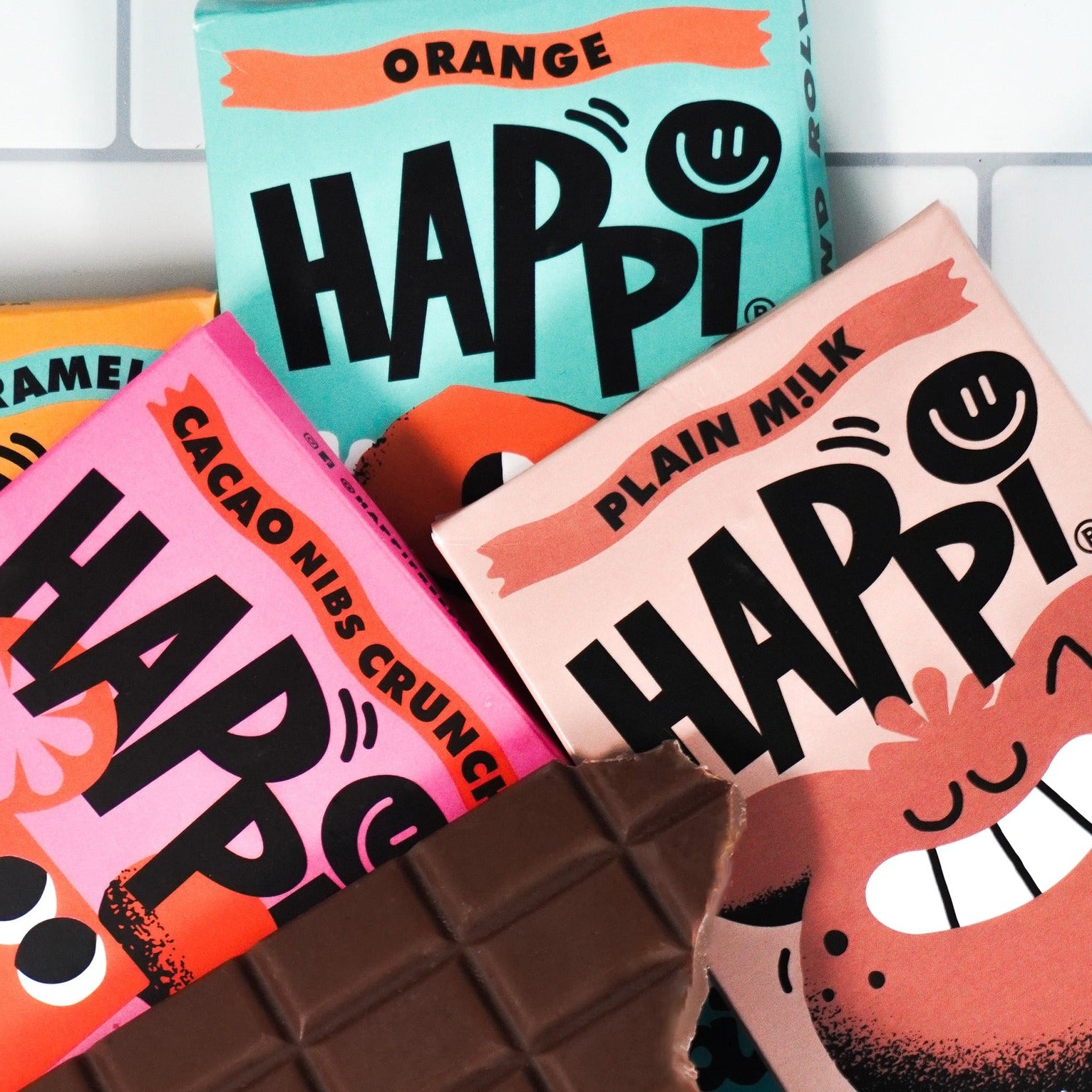 Happi Plain Oat Milk Chocolate - 80g