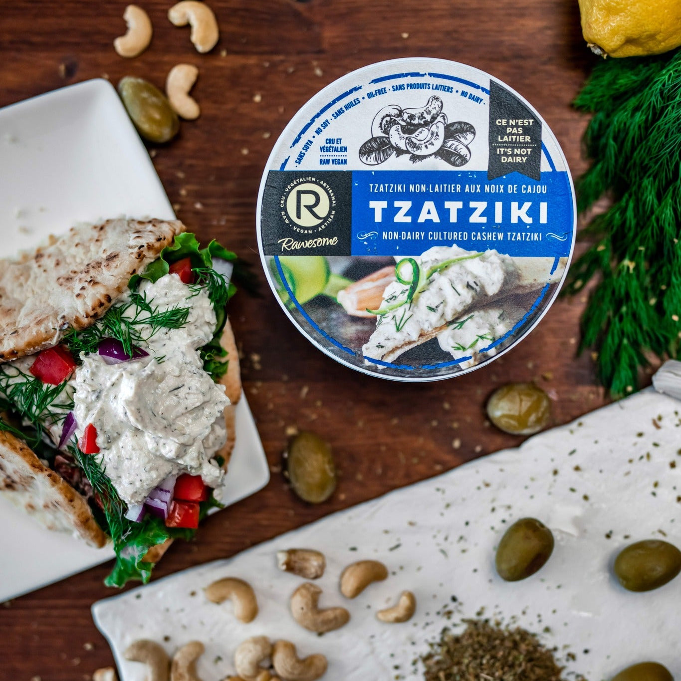 Rawesome Cashew Tzatziki - 227g