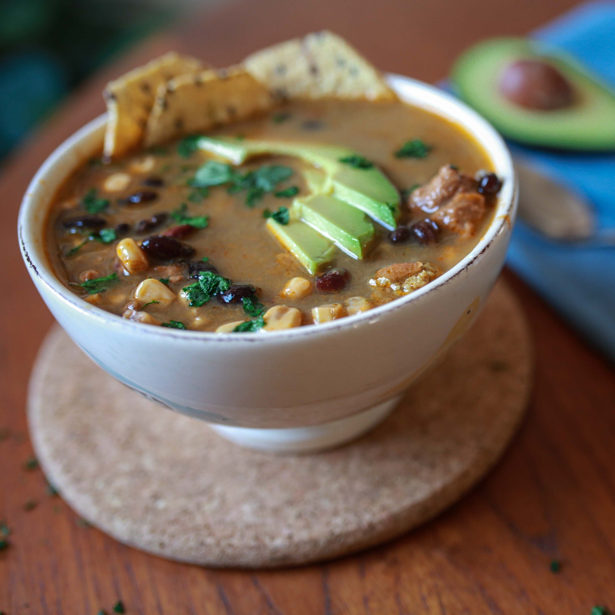 Upton's Naturals Poulet Tortilla Soupe - 411g