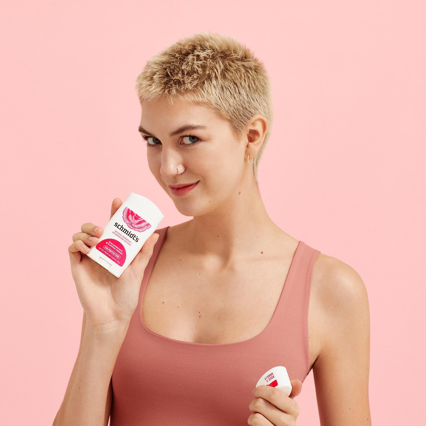 Schmidt's Rose & Vanilla Deodorant Stick - 75g