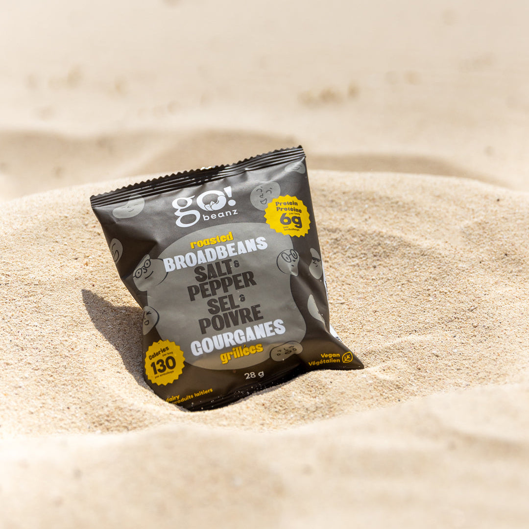Go! Beanz Salt & Pepper Roasted Broad Beans - 28g