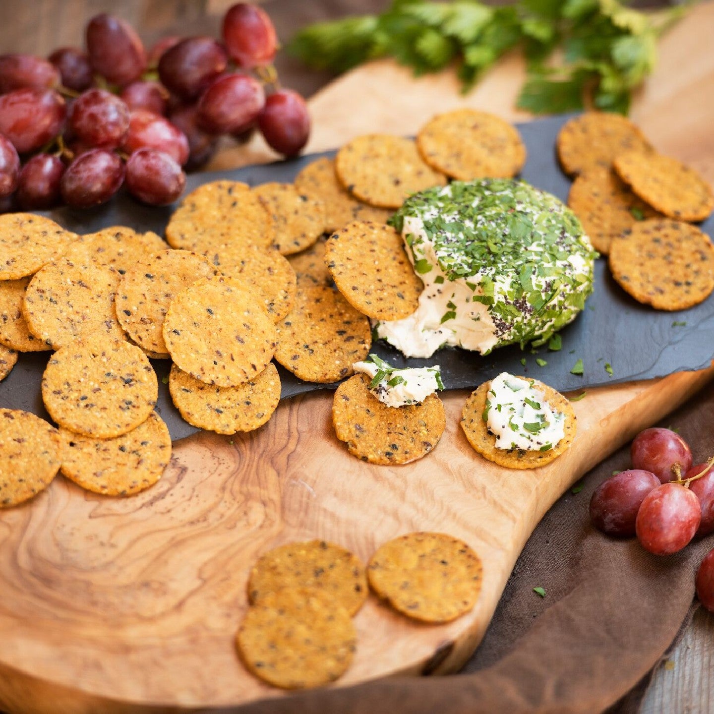 RW Garcia 3 Seed Sweet Potato Crackers - 180g – Vegan Supply