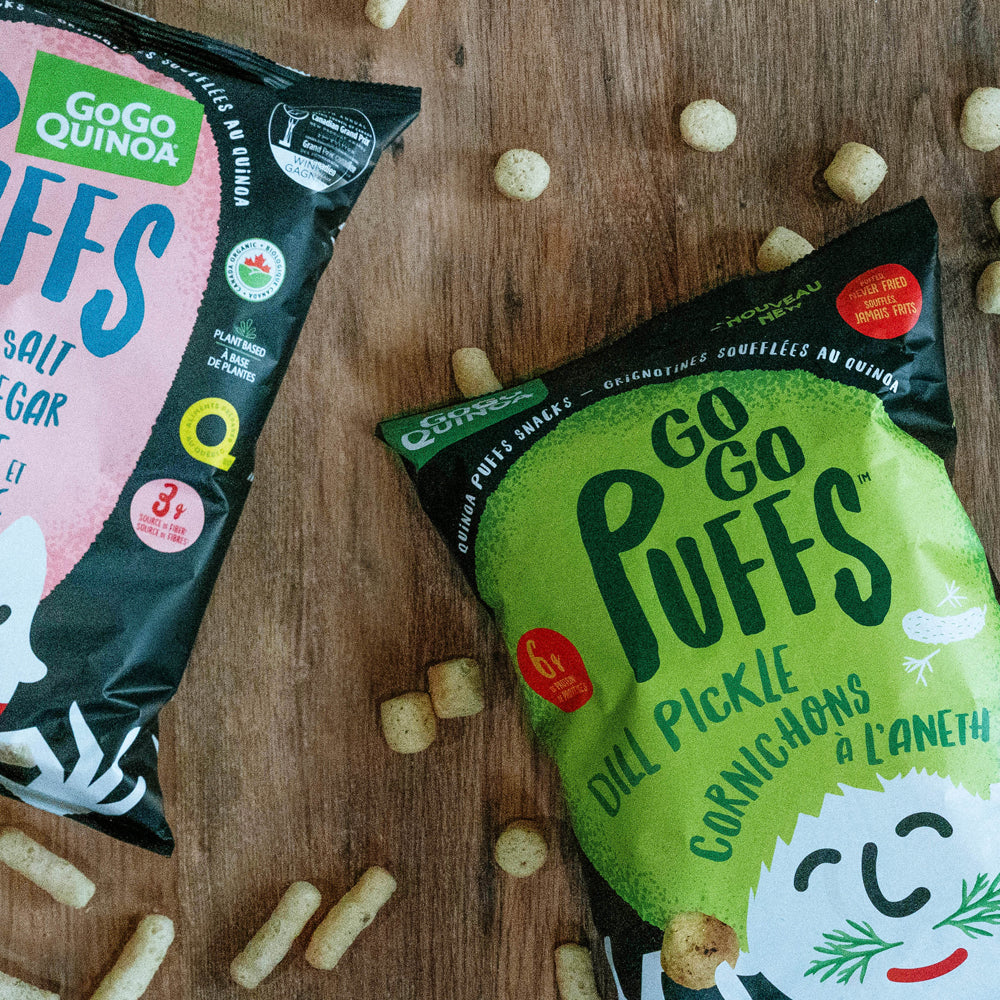 Gogo Quinoa Dill Pickle Puffs - 113g