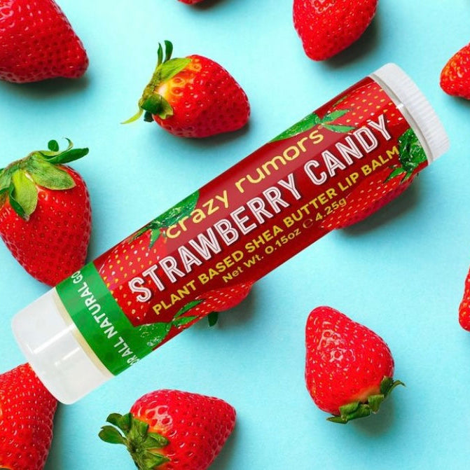 Crazy Rumors Strawberry Candy Lip Balm - 4.2g