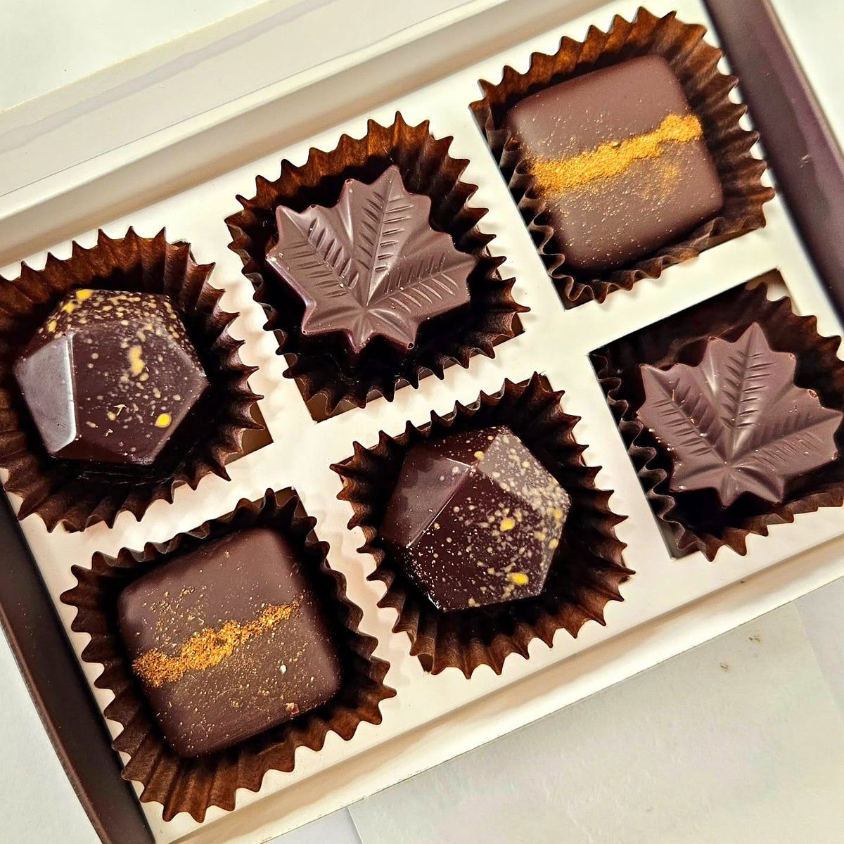 Boîte de collection d'automne 6 pièces Pure Lovin' Chocolate - 60g