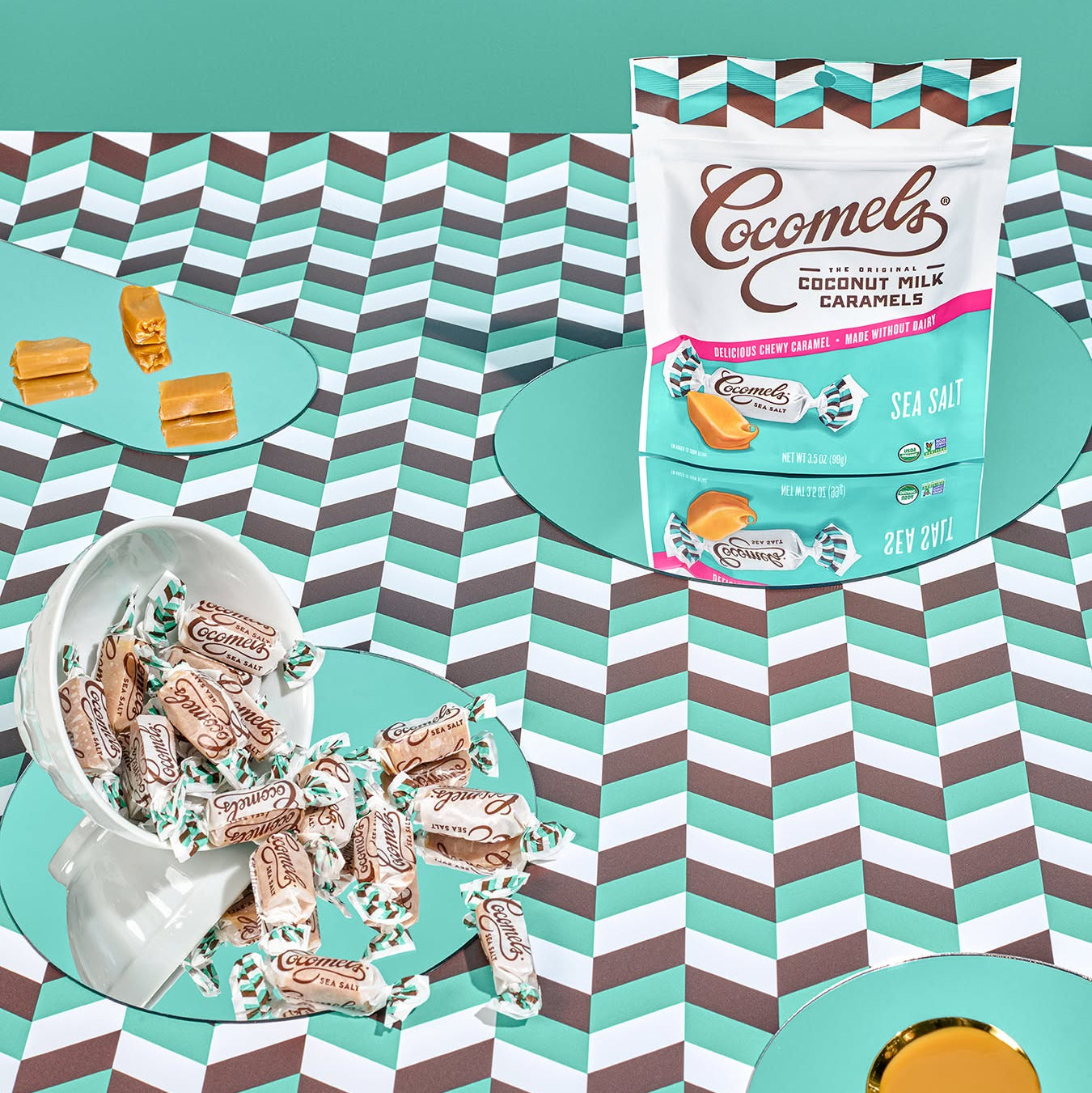 Cocomels Sea Salt Coconut Cream Caramels - 99g