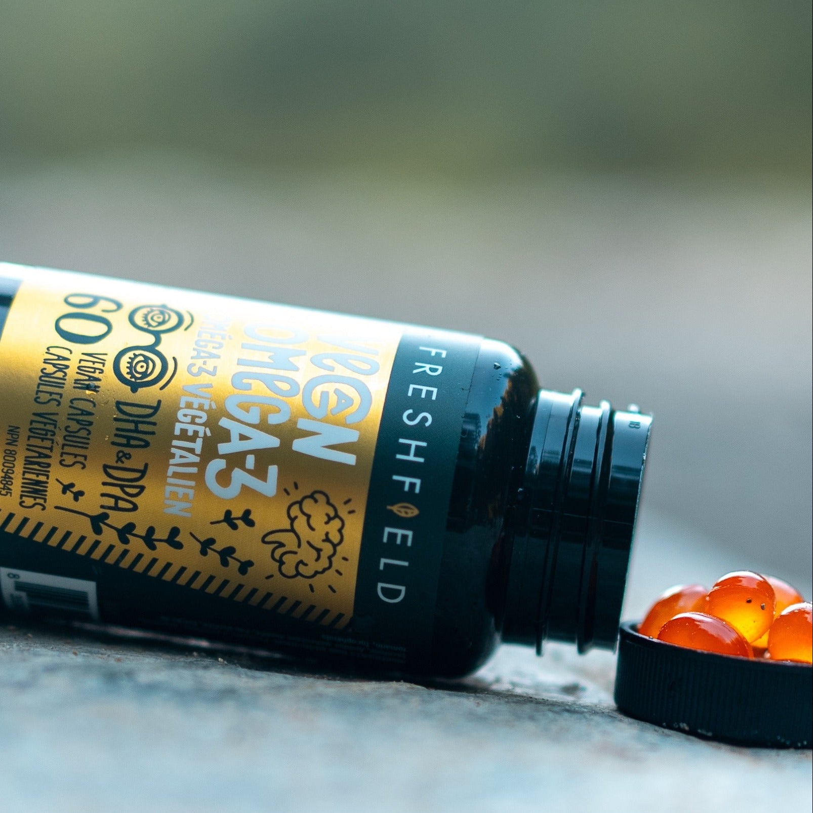 Freshfield Vegan Omega 3 DHA + DPA - 60 Caps