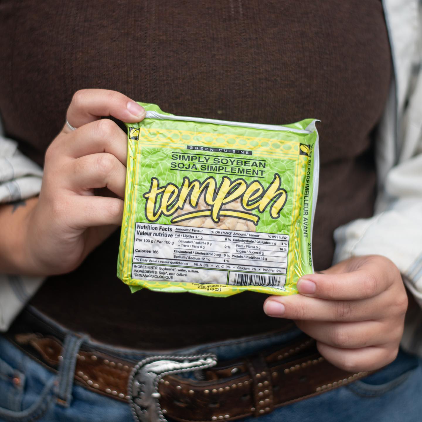 Green Cuisine Simply Soybean Tempeh - 225g