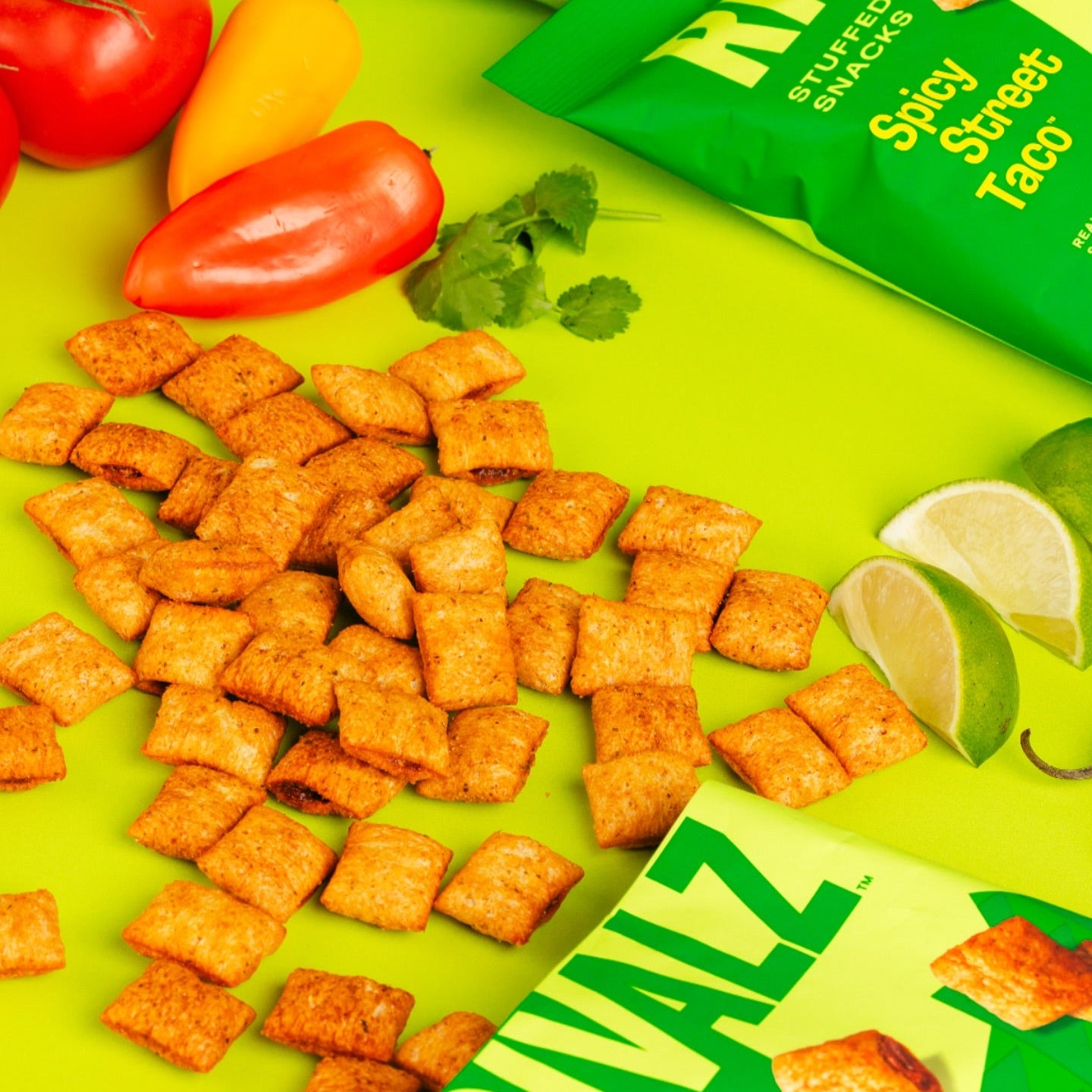 Rivalz Spicy Street Taco Stuffed Snacks - Multiple Sizes