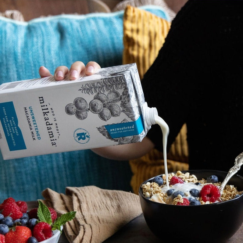 Milkadamia Unsweetened Macadamia Milk - 946ml