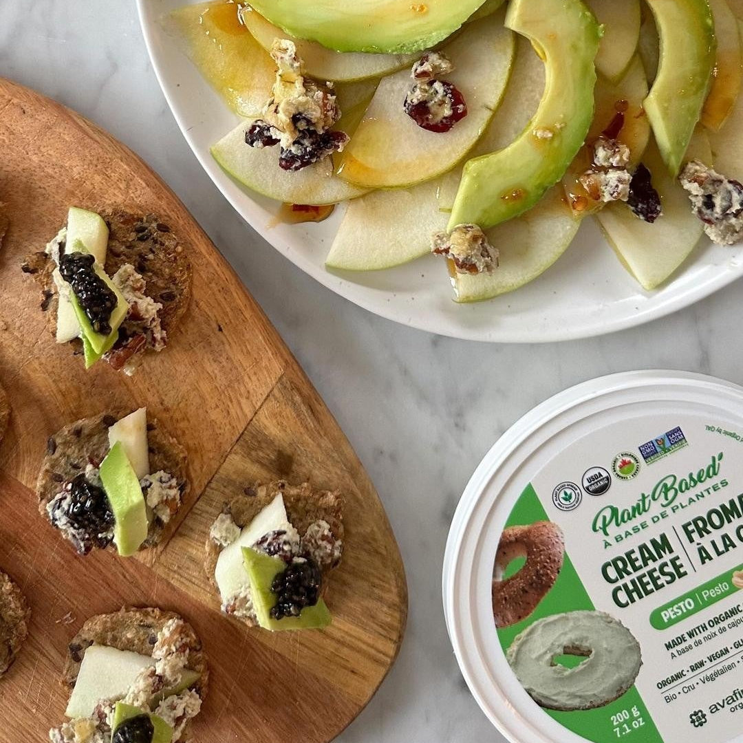 Avafina Organics Pesto Cream Cheese - 200g