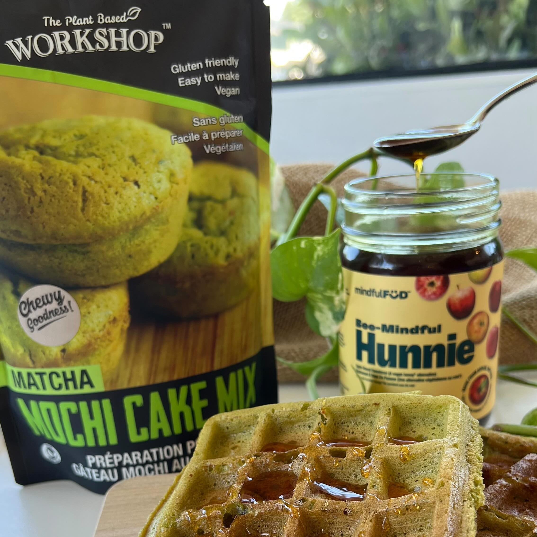 The Plant Based Workshop Matcha Mochi Cake Mix - 500g