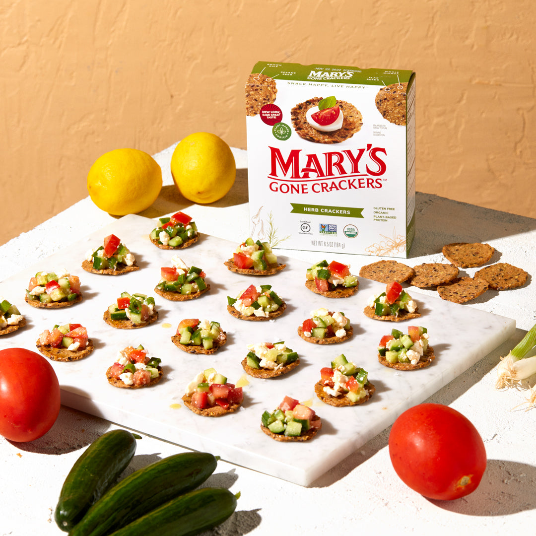 Mary's Organic Crackers Crackers aux herbes - 184g