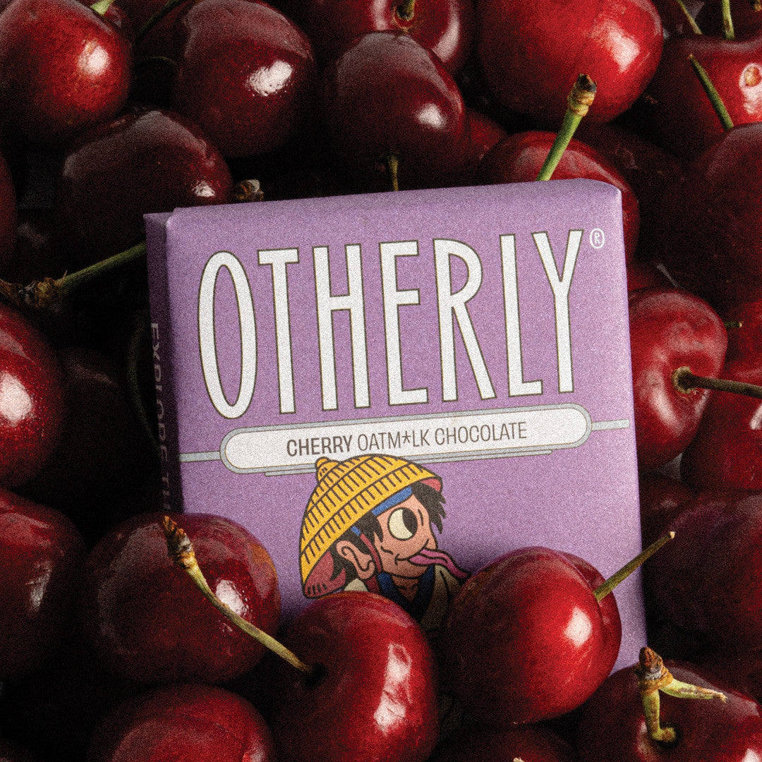 Otherly Cherry Oat Milk Chocolate Bar - 60g