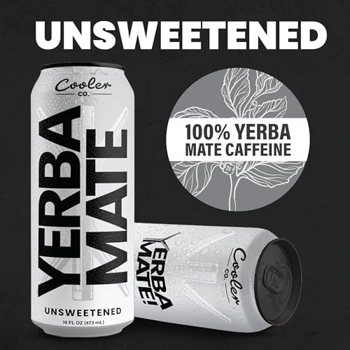 Cooler Co Unsweetened Yerba Mate - 473ml