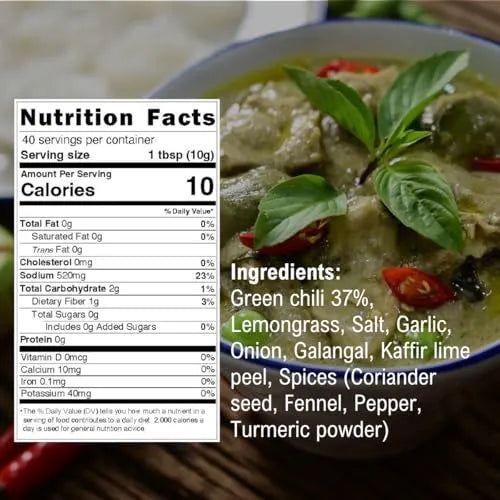 Chef's Choice Pâte de Curry Vert - 220g