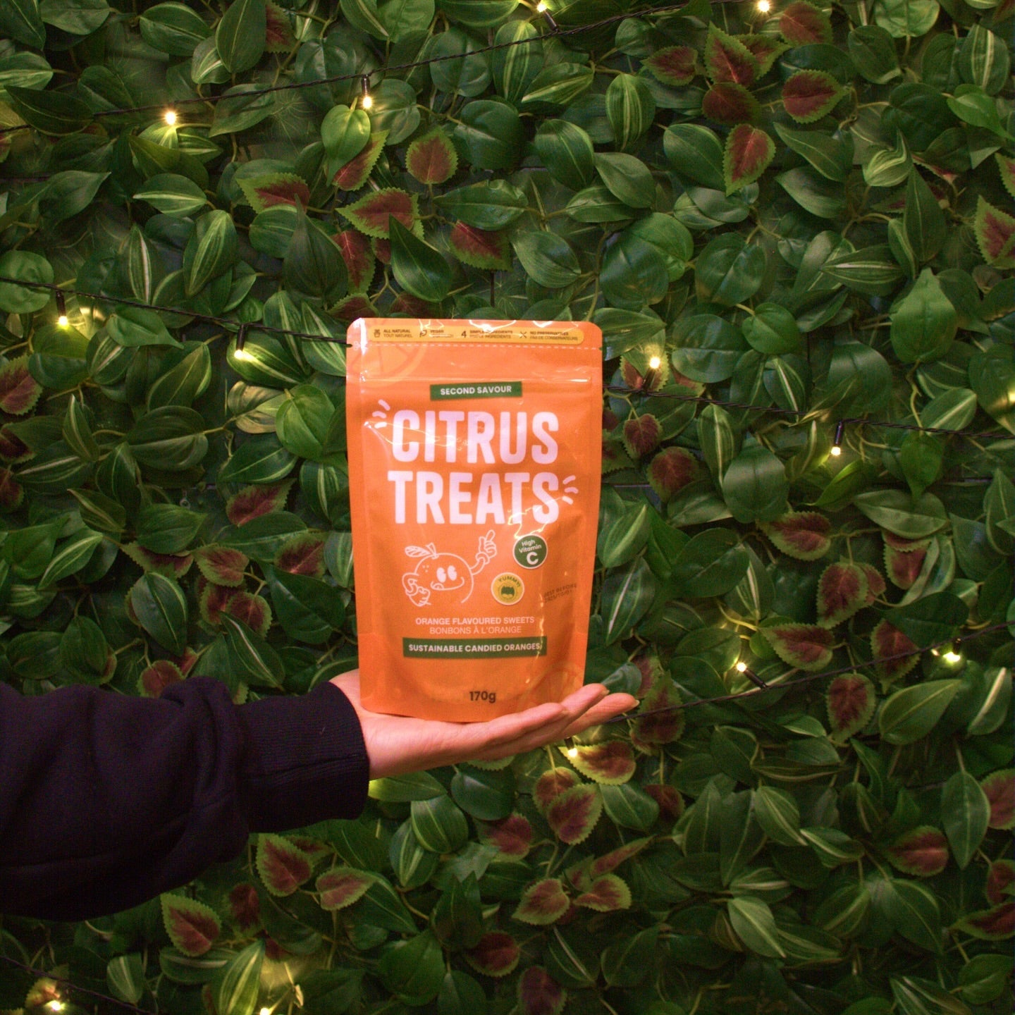 Second Savour Candied Orange Citrus Treats - 100g