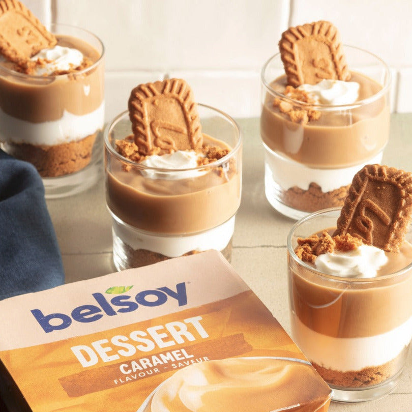 Belsoy Creamy Caramel Pudding - 4x 125g – Vegan Supply