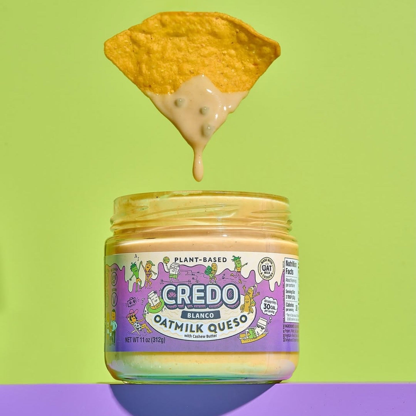 Credo Blanco Oat Milk Queso Dip - 312g