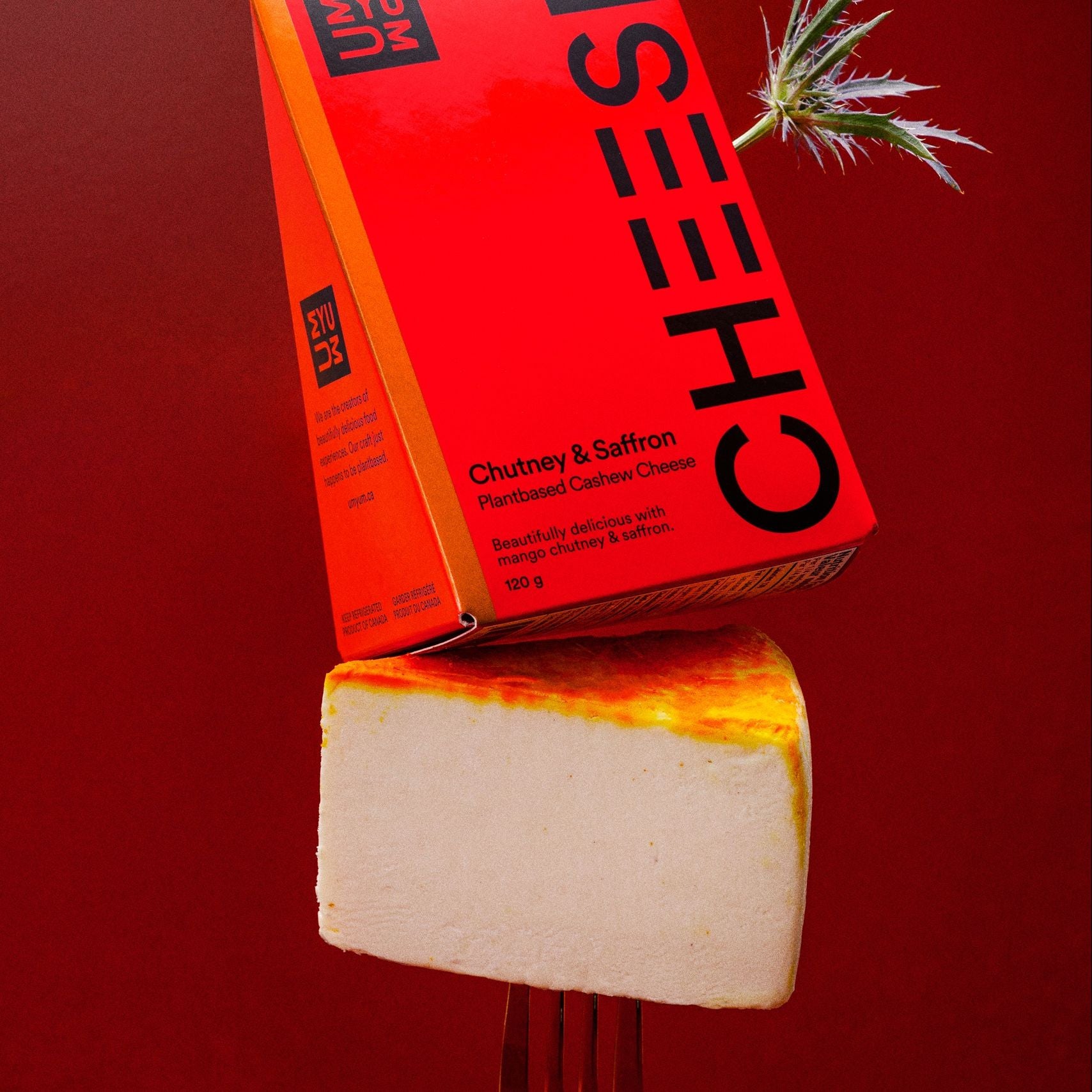 UmYum Mango Chutney & Saffron Soft Cheese - 120g