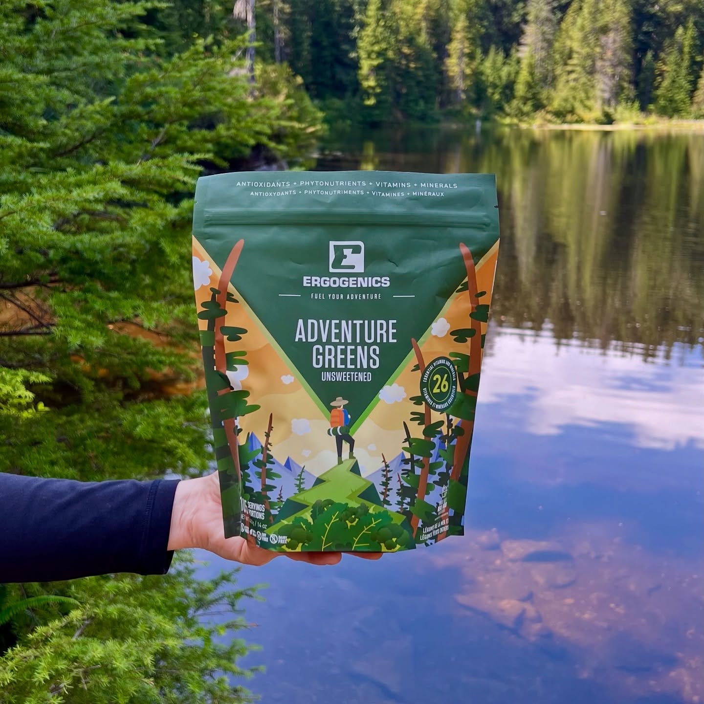 Ergogenics Adventure Greens - 210g