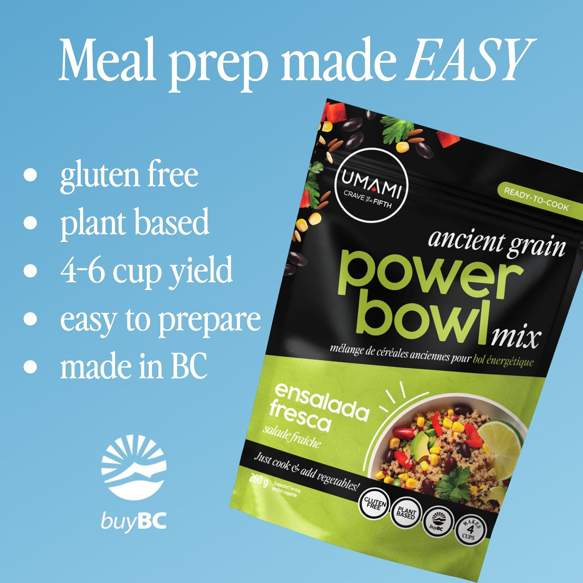 Umami Crave the 5th Ensalada Fresca Salad Blend - 260g