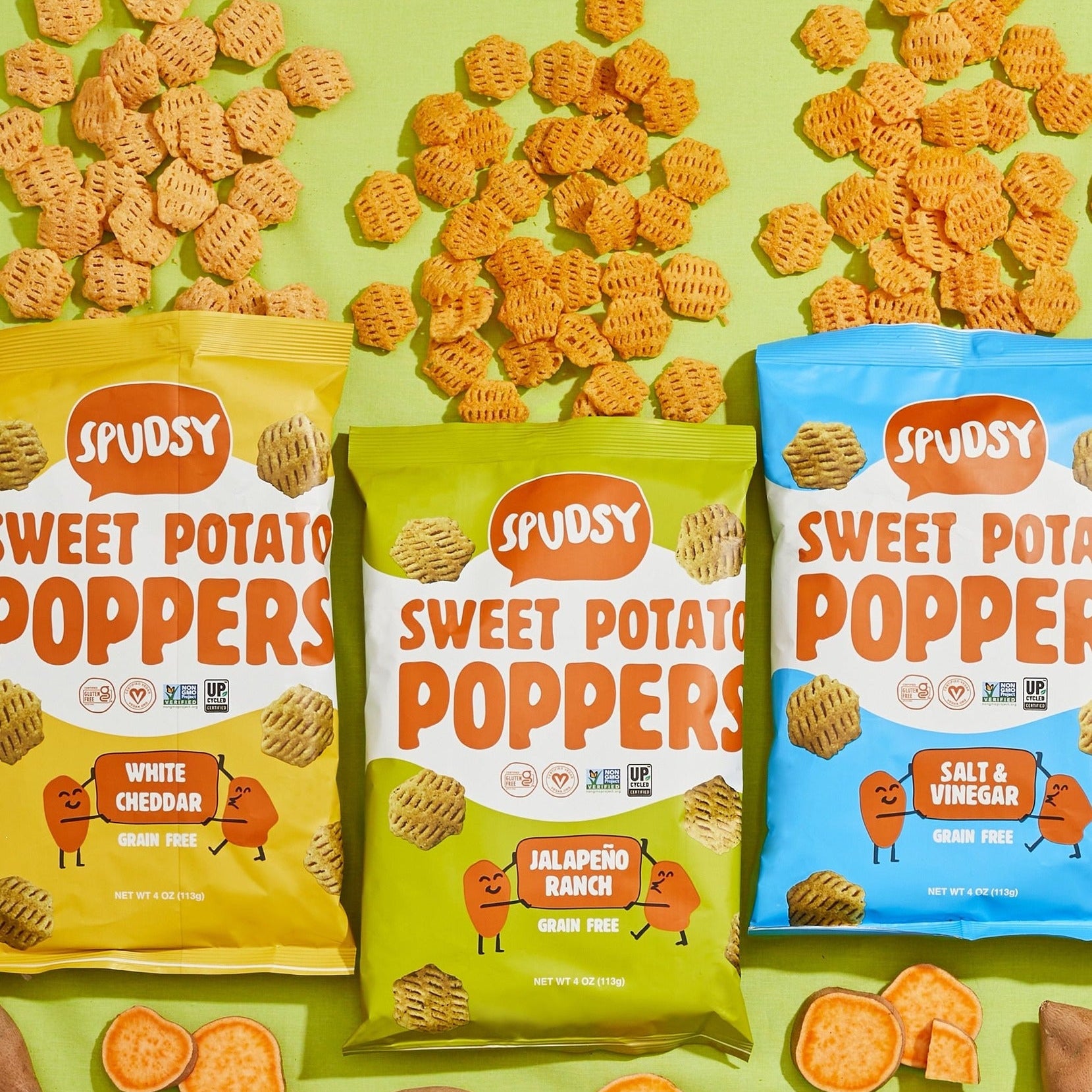 Frites de patates douces Spudsy Vegan Ranch - 113g