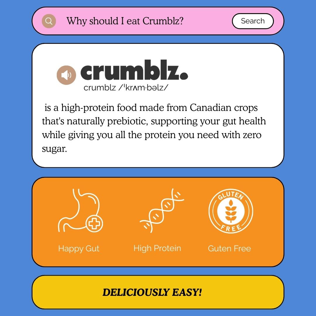 Crumblz Oh Natural Crumbles - 95g