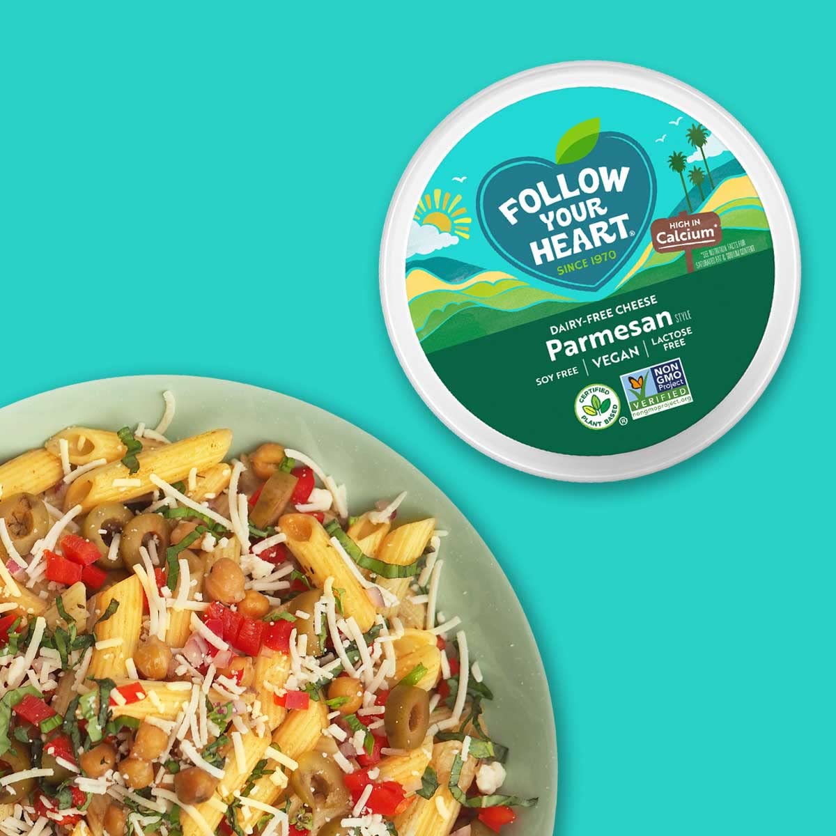 Follow Your Heart Shredded Parmesan Cheese - 113g