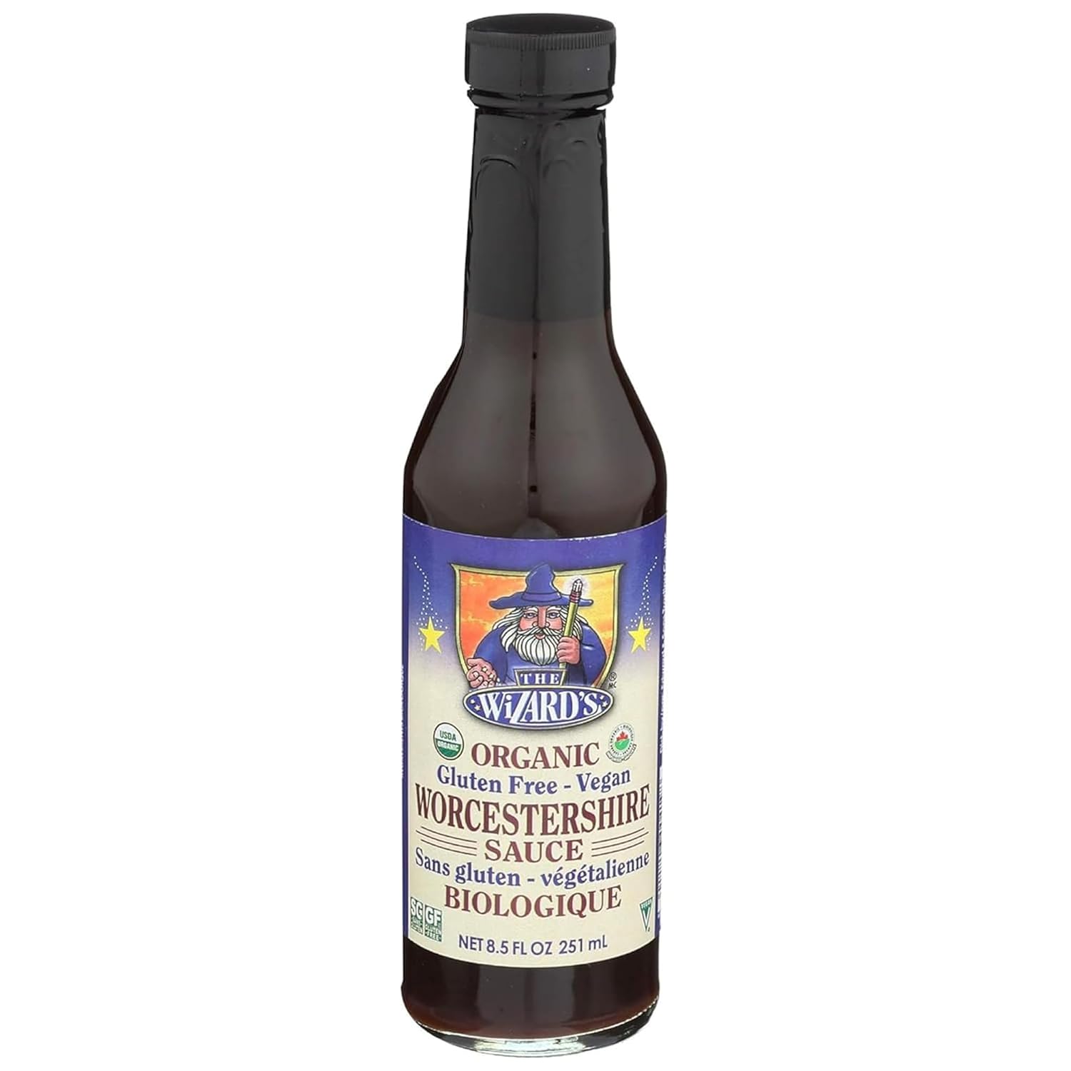 The Wizard's Gluten Free Vegan Worcestershire Sauce - 251ml