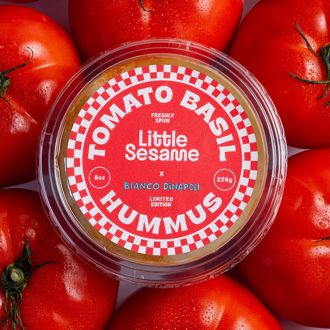 Little Sesame Tomato Basil Hummus - 226g