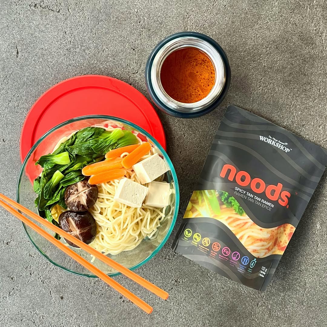 The Plant Based Workshop NOODS. Spicy Tan Tan Ramen Kit - 122g