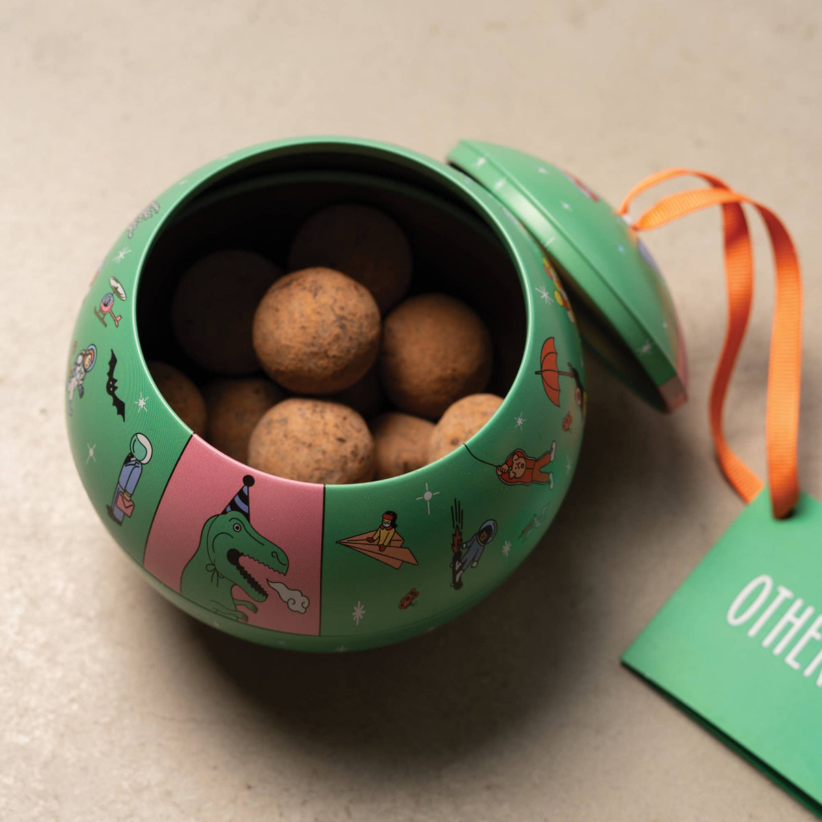Otherly Oatm*lk Salted Caramel Festive Bauble Tin - 100g